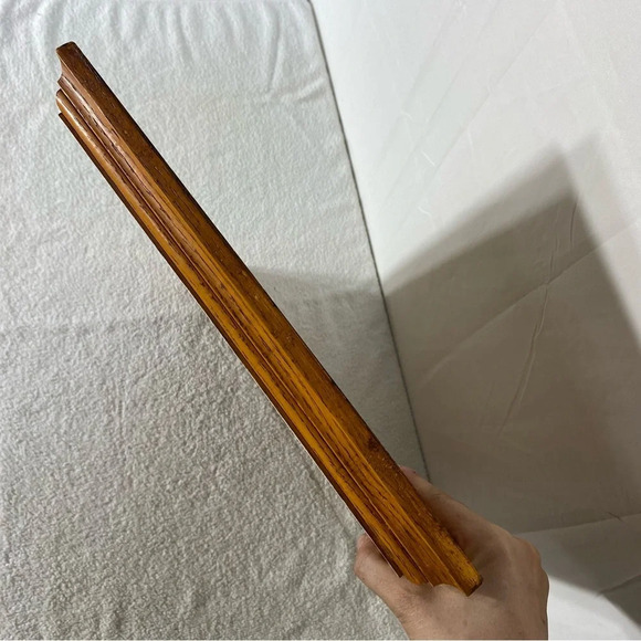 Vintage  Creative Carvings Kim Murray Horse Landscape Carving Wood Wall Art - Picture 13 of 15